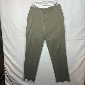 J.crew Mens Classic Fit Straight Leg Casual Pants green Size 33x33
